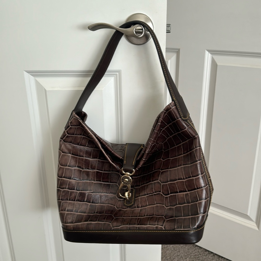 Dooney & Bourke vintage crocodile handbag